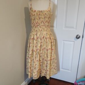 Floral Yellow Sundress